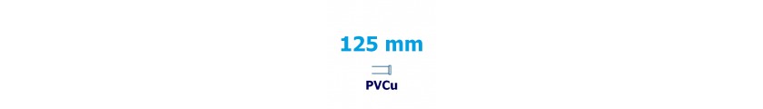 125 mm PVCu